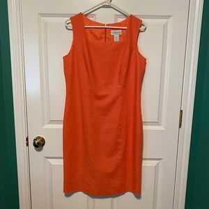 Linen Sheath Dress, New without tags